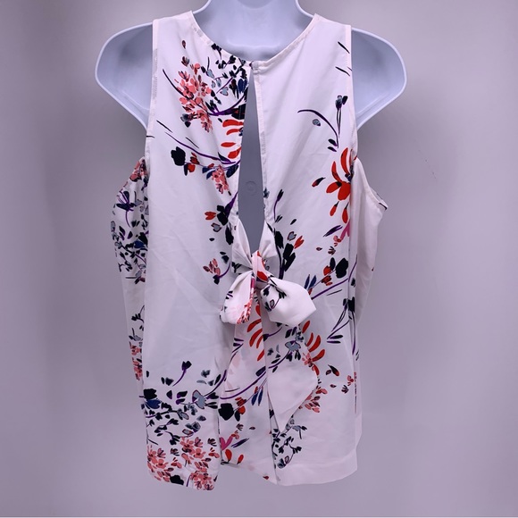 NEW Rachel Roy Cold Shoulder Long Sleeve Floral Blouse Size Small - Picture 7 of 11